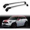 MhaRt Barre Portatutto Portapacchi per Mini Cooper Countryman R60 4 TÜR 2011-2016, Barre da Tetto Lega di Alluminio,silver