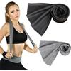 JOCXZI Asciugamani Palestra,Asciugamani Microfibra,Asciugamani Microfibra,Asciugamano Palestra,Asciugamano Palestra Uomo,2 Pezzi per Fitness, Sport, Yoga, Campeggio, Spiaggia, Allenamento, Viaggi