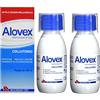 RECORDATI Alovex Protezione Attiva Collutorio - 2 x 120 ml, Senza Alcol, Allevia il Dolore e Favorisce la Guarigione