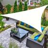 AXT SHADE Tenda a Vela Ombreggiante Impermeabile Triangolare 2,5x2,5x2,5m Tenda da Sole Parasole e Protezione Raggi UV per Esterno Terrazza Giardino-Crema