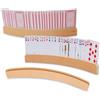 Fenglin-joy Porta Carte da Gioco,1 Pezzi supporti per carte per bambini Porta Carte da Gioco in Legno Porta Carte a Mani libere per anziani,bambini,adulti,disabili Spielkartenhalter