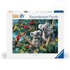 Ravensburger Puzzle 500 Pezzi Koala nell'Albero - Puzzle Adulti +14 anni, 49 x 36 cm, Puzzle per Adulti Animali, Collezione 500 Pezzi, Idee Regalo