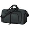 NEWHEY Borsone da Viaggio Pieghevole 40L 65L 80L Impermeabile Borsone Palestra Grande Borsa Sportiva Uomo Donna per Campeggio Viaggio Vacanza (80L, Grigio Scuro)
