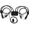 StarTech.com 2 Port USB HDMI Cable KVM Switch with Audio and Remote Switch - USB