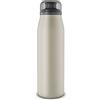 alfi ISO BOTTLE - Borraccia termica in acciaio inox, 500 ml, colore beige, con tappo a vite assolutamente denso, mantiene caldo 12 ore, freddo per 24 ore, senza BPA