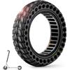 BANGTING 1PCS 60/70-6.5 Pneumatici per Monopattino Elettrico Ruote, 10x2.50-6.5 Gomme Piene, 10x2.5 Pollici Pneumatico per Segway Ninebot Max G2/G30/G30D/G30E/G30E/G30LP/G30D II/G30 Max (Nero)