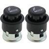 VGOL 2 pezzi presa accendisigari auto 1J0919307 compatibile con Audi Q3 A3 compatibile con Passat