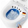 DEANIC Bidet Portatile per WC per Chi Soffre di Emorroidi, Vasca da Bagno Pieghevole per WC, Sedile per Vasca da Bagno Donne Incinte, Anziani (Blu)