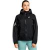 RevolutionRace Arcade 3L Lightweight Jacket da Donna, Giacca Impermeabile, Giacca a Vento Ripiegabile per Escursioni e Attività all'aperto, Black, M