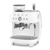 Smeg - Macchina Caffè Espresso E Macinacaffè Egf03wheu-bianco