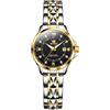 Raitown Orologio da Donna in Acciaio Inossidabile Quarzo Impermeabile Quadrante da 30mm e Scala Diamante Digitale Regalo di Moda Orologi Donna Disponibile in Blu Argento Oro e Nero