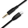 Pixel TW-283 Telecomando Cavo Connessione 3,5MM-S2 Cavo Adattatore di Scatto Remoto per Sony Alpha a9 a99II a77II a7 a7II a7III a7R a7RII a7RIII a7S a3000 a5100 a6500 a6300 a58 a68 NEX-3NL etc.