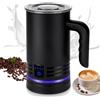 HOTUT Montalatte Elettrico Automatico, 4 in 1 Montalatte per Cappuccino Silenzioso, Capacità 160 ml Cappuccino o 430 ml Latte Caldo, Schiuma Latte Elettrico per Caffè, Cioccolata Calda, Cappuccino