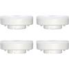 Akynite GX53 LED 9W Luce Calda 2700K, 800LM, sostituire Lampada CFL & Alogeno, AC 220-240V, Non Dimmerabile, Faretti LED Bianca Calda per Cucina, set di 4