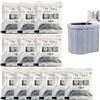 Generic Gel assorbente per WC, 24 pezzi, gel per cacca, polvere assorbente per urina, coagulante portatile per sacche urinarie con forte assorbimento d'acqua, gel per urina polimerico assorbente, coagulante