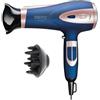 CAMRY Asciugacapelli 2400 W con tecnologia ionica - Asciugacapelli agli ioni con 3 livelli di temperatura, 2 livelli di ventilazione, funzione aria fredda, diffusore e ugello concentratore -