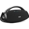 W-KING 330W PEAK Altoparlante Bluetooth, 200W Cassa Bluetooth Portatile, Deep BASS, APP, Impermeabile IPX7, 24H, BT 5.4, Ingresso Mic/Chitarra, Party Wireless Speaker per Party, Campeggio