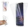 REY Cover in Gel TPU per Samsung Galaxy S9, Silicone Case, 360° Full Body Protezione, Protettiva Sottile Back Cover