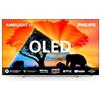 Philips Ambilight 65OLED769 4K OLED Smart TV - Display 65'' con P5 AI Perfect Picture Ultra HD, Titan OS TV, Dolby Vision e Dolby Atmos Sound, Funziona con Alexa e Google Assistant - Cornice metallica