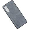 Kepuch Silklike Cover per Oppo Find X2 Neo/Reno 3 PRO 5G - Custodia Case Piastra Metallica Incorporata per Oppo Find X2 Neo/Reno 3 PRO 5G - Blu