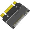 Bsowte Adattatore di estensione M.2 NVME M-Key B+M 2230 a 2242 Staffe SSD Soild Hard Disk Converter Frame per Computer Desktop