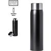 Borraccia termica in acciaio inox Kenay 500 ml personalizzate o neutre