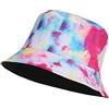 BuFanRenm Cappello da Pescatore, Cappellino per Uomo e Donna Cappello da Pescatore Estivo con Stampa Tie Dye Cappello da Pescatore da Esterno 58cm 03