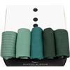 GATTI A POIS Box N.5 Calze Sfumature di Verde (IT, Numero, 43, 46, Regular, Regular, FILO DI SCOZIA)