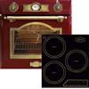 Kaiser Olan Set di cucina Kaiser forno da incasso elettrico Kaiser EH 6355 RotEm+piano cottura a induzione Kaiser KCT 4795 FI AD, da incasso, 3 zone di cottura, 45 cm