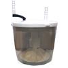 Generic Mini Lavatrice 35x34cm Lavatrice Da Viaggio Compatta Non Richiede Elettricità Lavatrice Manuale Per Bambini, Viaggi, Camper, Campeggio Lavanderia(Gray)