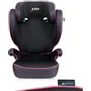 PETEX Seggiolino auto con ISOFIX - Basic Plus i-Size norma ECE R129 per bambini da circa 100 - 150 cm, seggiolino auto regolabile in altezza, colore rosa