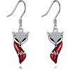 YAFEINI Orecchini Colibrì con Ganci Ipoallergenici Orecchini Pendenti con Uccelli Gioielli in Argento Sterling 925 Regali Colibrì per Donne Ragazze
