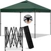 Laneetal Gazebo 3x3 Pieghevole Impermeabile, Pergolato da Giardino, Gazebo da Esterni, Protezione dal Sole, per Feste e Campeggio, Borsa per il Trasporto, verde