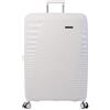 Totto - Valigia Rigida Grande, Modello Traveller, 51,5 x 76,5 x 35,5 cm, Capacità 139 L, Espandibile, Ruote 360º, Maniglia Telescopica, Cinghie di Compressione Interne, Lucchetto TSA, Colore Beige