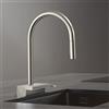 hansgrohe Aquno Select M81 rubinetto da cucina, estraibile, orientabile, 73837800, Aquno Select M81 acciaio inox spazzolato [Rubinetteria da Cucina > Rubinetti da Cucina]