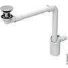 Geberit Universal sifone salvaspazio con piletta a scarico libero DN 32, 152091211, Universal cromo [Rubinetteria Bagno > Sistemi di Scarico]