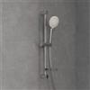 Villeroy & Boch Universal Showers set doccia con asta saliscendi, 3 tipi di getto, TVS10900400061, Universal Showers cromo/bianco [Rubinetteria Bagno > Set Doccia]