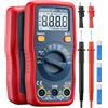 AstroAI 130B Multimetro Digitale a 4000 Conte, Polimetro Professionale, Voltmetro, Tester, Misuratore per Corrente CA/CC, Tensione CA/CC, Resistenza, Continuità e Diodi di Prova