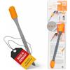 FUGENFUX® Modello 2025 MULTITOOL - Estrattore fughe 2 in 1 con rivoluzionaria punta magica e 5 stampi per fughe - Piastra versatile, Estrattore silicone, Made in Germany, ideale per silicone, acrilico