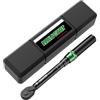 LLAVETOR 1/4 Dinamometrica, 5-25 NM Chiave Dinamometrica, Precisione ±3% con 72 Denti, Chiave Dinamometrica per Bici, Moto e Auto Manutenzione del Veicolo