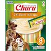 INABA Churu Snack per Cani Cremoso al Pollo - 1 Pack (8 Stick x 20gr) - Premietti per Cane Ipocalorici, Morbidi e Deliziosi - Cibo per Cani Senza Conservanti o Coloranti Artificiali, Grain-Free