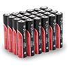 Olympia Top Power 1,5 Volt, batterie alcaline, AAA, Mignon, 24 pezzi nella scatola, ideali per torce, telecomandi, controller e giocattoli