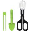 DONGKER Kit Pinza Alimentazione per Rettili,Morsetto per Lucertola Trasparente Strumento Clip per Criceti Piccoli Animali