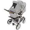 reer ShineSafe Premium - Tenda parasole per passeggino, colore: grigio