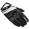 SPIDI, Flash-R Evo, Guanti Moto per Uomo, Protettivi e Resistenti, Guanti Moto Estivi Impermeabili e Antiscivolo, con Touchscreen Capacitivo, Peso Medio 0, 1 kg, Colore Nero e Bianco, Taglia S