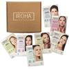 Iroha Nature - Pack Completo di Trattamento con 7 Maschere Viso in Tessuto | Arricchite con Vitamina C, Collagene, Retinolo, Peptidi, Q10, Acido Ialuronico, Aloe e Acido Glicolico