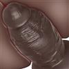 KISSAZ 9.5cm Diametro Dildo Nero Gigante Spesso, Dildo Anale in Silicone XXL con Forte Ventosa per Una Rapida Penetrazione Anale, plug anale, Giocattolo Sessuale per Pene Grande per Donne Esperte Uomini Gay