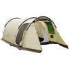 GT GETCO TECH Tenda gonfiabile con grande capacità per 4 persone, tenda da campeggio, tenda per quattro persone, tenda a tunnel con grande capacità, tenda impermeabile per esterni, 415 x 235 x 160 cm