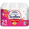 Scottex Amore di Casa, Carta da Cucina, 21 Rotoli da 68 Strappi, Carta Assorbente, Rotoloni carta per la Cura di Casa e cucina