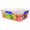 Sistema KLIP IT PLUS contenitore per la conservazione di alimenti | 7,5 L | Contenitore per alimenti con coperchio, impilabile ed ermetico, adatto a frigorifero e congelatore | senza BPA